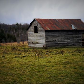 Photography titled "The Old Sheep Shed" by Nathan Bickel, Original Artwork, Digital Photography