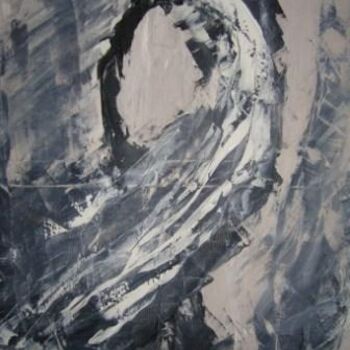 Pittura intitolato "femme du vent" da Beatrice Ceretti Glaziou, Opera d'arte originale