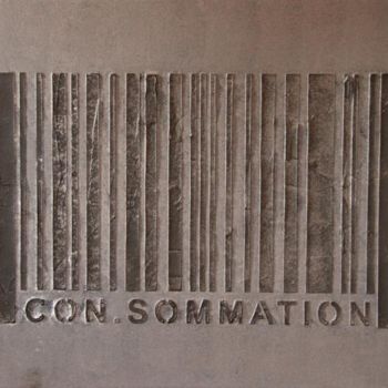 Peinture intitulée "Consommation" par B.Cod, Œuvre d'art originale