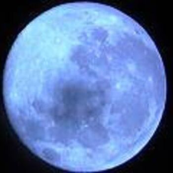 Photography titled "Equinox Full Moon" by B.Corey, Original Artwork