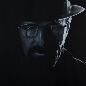 Painting titled "Heisenberg  (breaki…" by Bct, Original Artwork