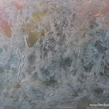 Schilderij getiteld "Petite abstraction" door Bernard Des Roseaux, Origineel Kunstwerk, Olie