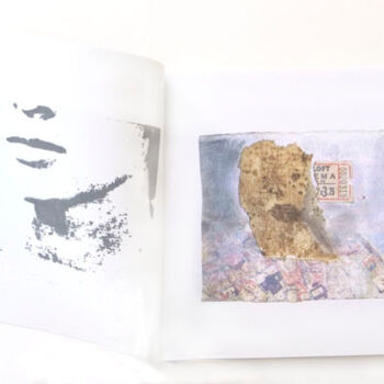 Arte digital titulada "Book 31e, Self-port…" por Beata Wehr, Obra de arte original