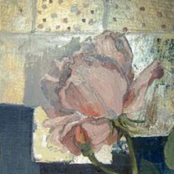 Peinture intitulée "Rose" par Beata Nowakowska-Kiwior, Œuvre d'art originale