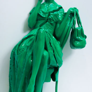 Sculpture titled "La Parisienne" by Beatrice Bissara, Original Artwork