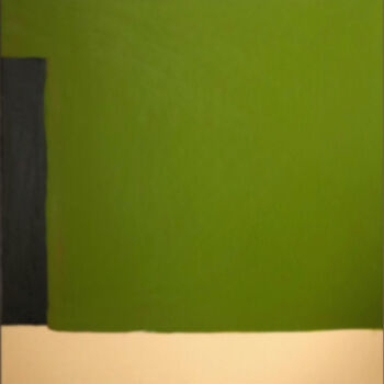 Painting titled "Abstrait minimalist…" by Beatrice Bodasca, Original Artwork, Acrylic Mounted on Wood Stretcher frame
