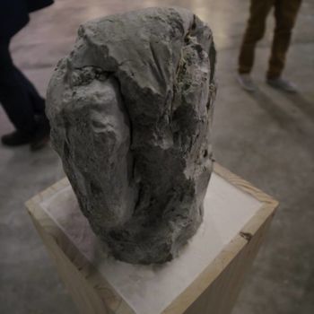 Escultura titulada "Suizeki Falaise" por Béatrice Darmagnac, Obra de arte original, Madera