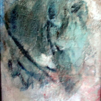 Painting titled "Golfo" by Béatrice Farge, Original Artwork, Oil Mounted on Other rigid panel