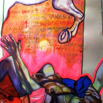 "Conversione di Saulo" başlıklı Tablo Beatrice Feo Filangeri tarafından, Orijinal sanat