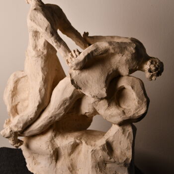 Sculpture intitulée "Entracte" par Bhyest, Œuvre d'art originale, Terre cuite