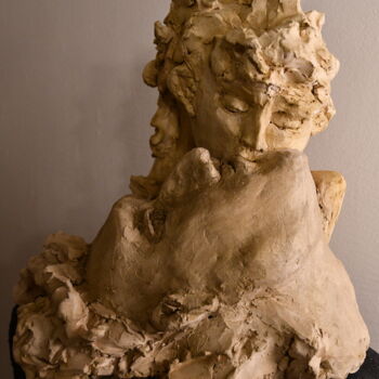 Sculptuur getiteld "Nous" door Bhyest, Origineel Kunstwerk, Terra cotta