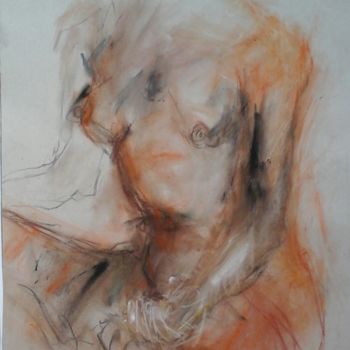 Painting titled "Nu3" by Beatrice Bossard, Original Artwork