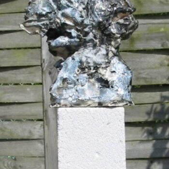 Sculpture titled "buste II" by Beatrice Bossard, Original Artwork