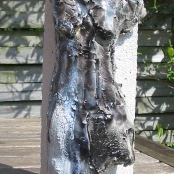 Скульптура под названием "buste IV" - Beatrice Bossard, Подлинное произведение искусства