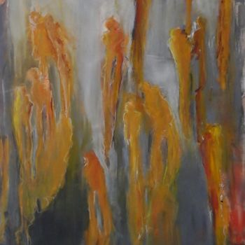 Peinture intitulée "Egarés" par Beatrice Bossard, Œuvre d'art originale