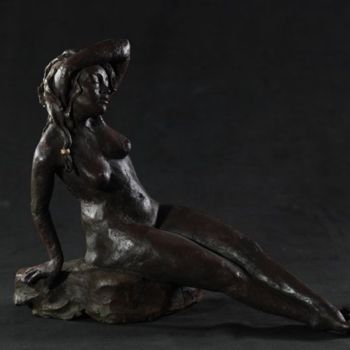 Skulptur mit dem Titel "HAMAM" von Trixie, Original-Kunstwerk, Keramik