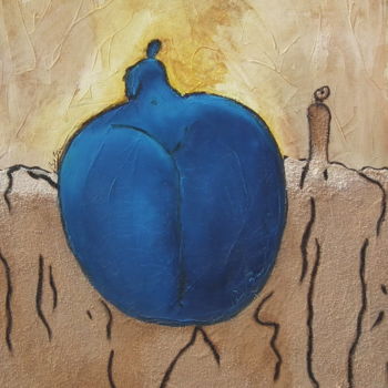 Pintura titulada "Seeds" por Bebu, Obra de arte original