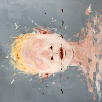 Peinture intitulée "Albinism 04" par Bechti, Œuvre d'art originale