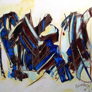"abstract" başlıklı Tablo Bedri Karayağmurlar tarafından, Orijinal sanat