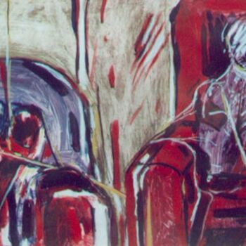 Картина под названием "Respect  El Greco" - Bedri Karayağmurlar, Подлинное произведение искусства