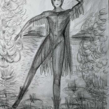 Disegno intitolato "Prince ©" da Bega, Opera d'arte originale, Matita