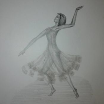 Drawing titled "KATALINA ©" by Bega, Original Artwork, Pencil