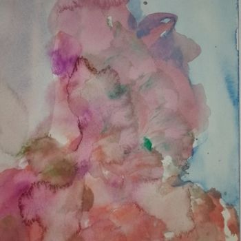 Drawing titled "MOYEN  AGE  ©" by Bega, Original Artwork, Watercolor