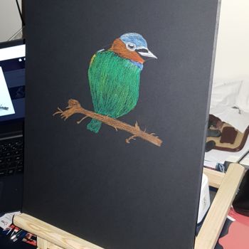 Drawing titled "Lil Bird.jpg" by Jihane Bekkaoui, Original Artwork