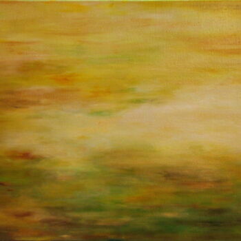 Картина под названием "Plaine" - Belas, Подлинное произведение искусства, Масло
