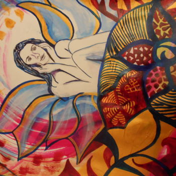 Malerei mit dem Titel "VOLIamo!" von Andrea Schimböck-Marock, Original-Kunstwerk, Acryl