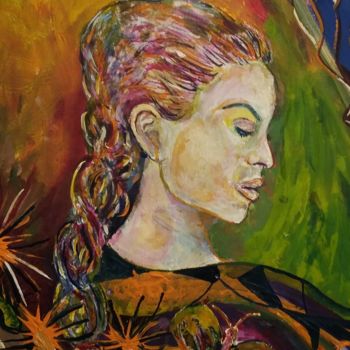 Pittura intitolato "La bellezza autunna…" da Andrea Schimböck-Marock, Opera d'arte originale