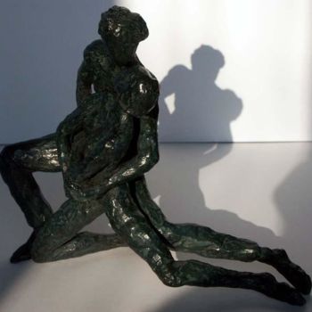 Sculpture titled "Tango 1" by Chantal Bellamy, Original Artwork, Metals