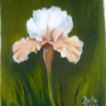 Painting titled "Iris" by Danielle Belle Josse, Original Artwork