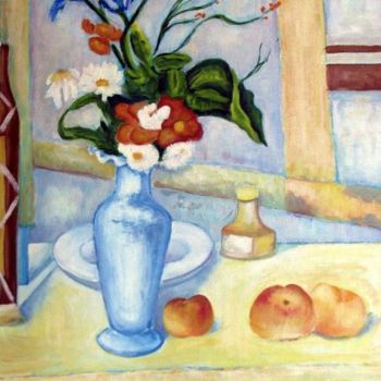 "Hommage à Cézanne" başlıklı Tablo Jean-Luc Bellini tarafından, Orijinal sanat, Petrol