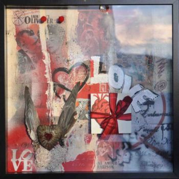 Collages titled "LOVE" by Belphee, Original Artwork