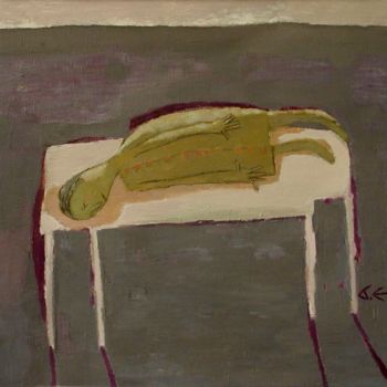 Painting titled "The eternal rest" by Elena Belyakova, Original Artwork