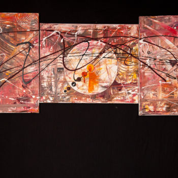 Malarstwo zatytułowany „abstract acrylic st…” autorstwa Ben-Art, Oryginalna praca