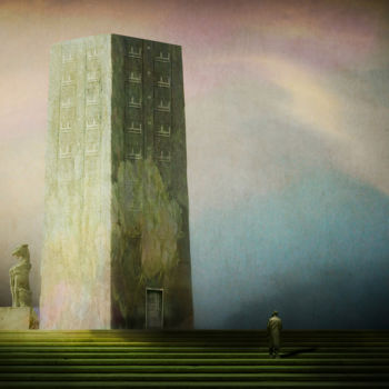 Digital Arts titled "Builded with the mi…" by Ben Goossens, Original Artwork, Photo Montage