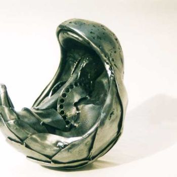 Sculpture intitulée "Trilobite, le fils" par Polvéche, Œuvre d'art originale, Métaux