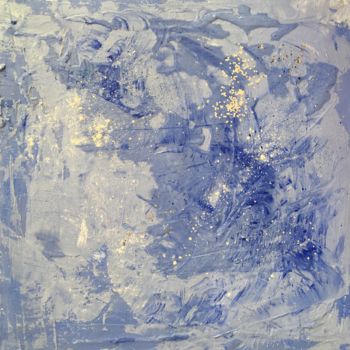 Peinture intitulée "blueone.jpg" par Carine Bonafé, Œuvre d'art originale, Acrylique Monté sur Châssis en bois