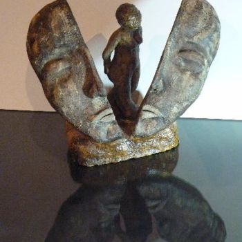 Sculpture titled "Obsession" by Malya, Original Artwork