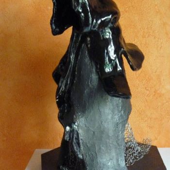 Skulptur mit dem Titel "Belphegor (version…" von Malya, Original-Kunstwerk