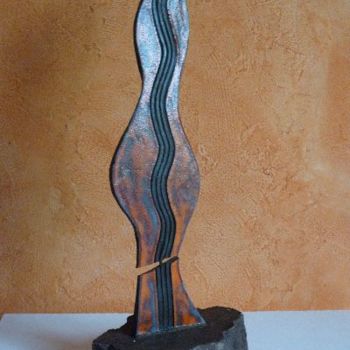 Escultura intitulada "Etincelle" por Malya, Obras de arte originais