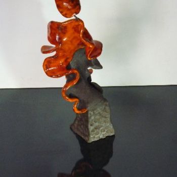 Sculpture intitulée "Cha cha cha" par Malya, Œuvre d'art originale