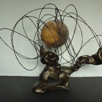 Escultura intitulada "ARIANE" por Malya, Obras de arte originais