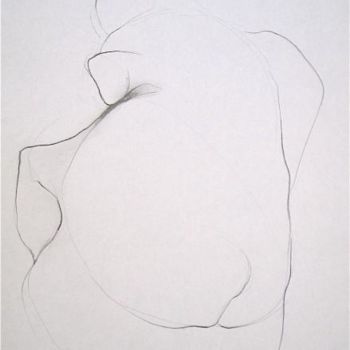 Painting titled "Nude 3" by Ben George, Original Artwork