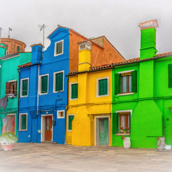 Photography titled "DREAM N°45   BURANO…" by Beniamino Forestiere, Original Artwork, Digital Photography