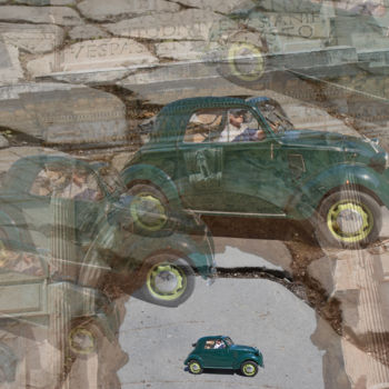 Photography titled "DREAM N°47   CAR" by Beniamino Forestiere, Original Artwork, Digital Photography