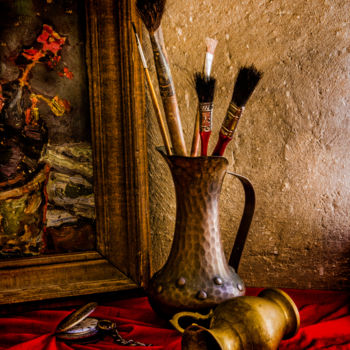 Photography titled "painting-brushes-an…" by Benjamin, Original Artwork, Other