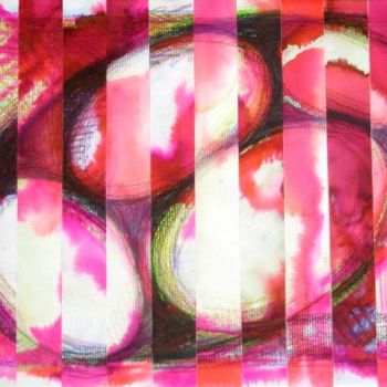 Pittura intitolato "Pink Eggs, No Ham" da Benjamin Groff, Opera d'arte originale